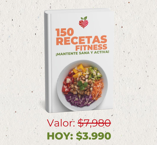 ¡150 Recetas Fitness 🏋️‍♀️🔥 con un 50% de DESCUENTO